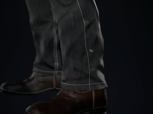 cowboy character 3D-Modell
