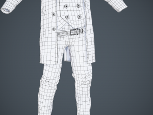 cowboy character 3D-Modell