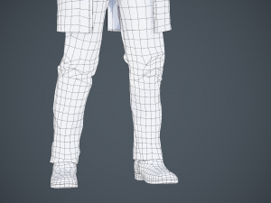 cowboy character 3D-Modell