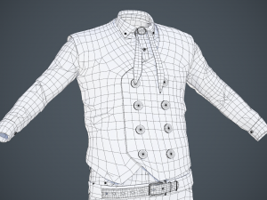cowboy character 3D-Modell