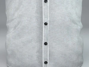 white shirt 3D Model
