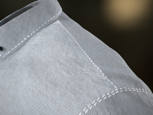 white shirt Model 3D