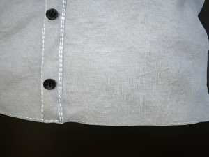 white shirt Model 3D