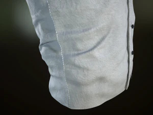 white shirt 3D Model