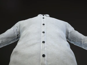 white shirt 3D Model