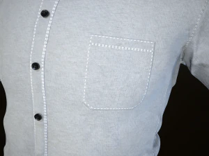white shirt 3D Model