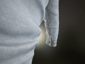white shirt 3D Model