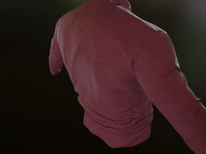 red shirt 3D Model
