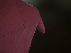 red shirt 3D Model