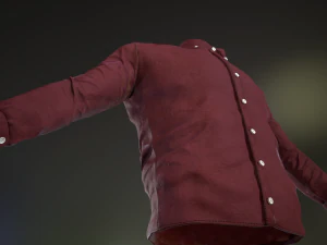 red shirt 3D Model