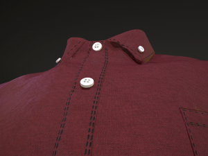 red shirt 3D Model
