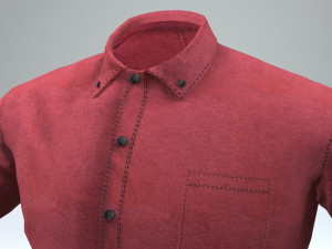 red shirt 3D Model