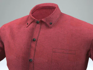 red shirt 3D Model