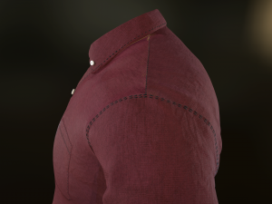 red shirt 3D Model