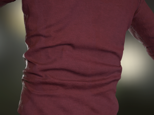 red shirt 3D Model