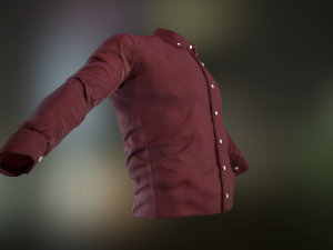 red shirt 3D Model