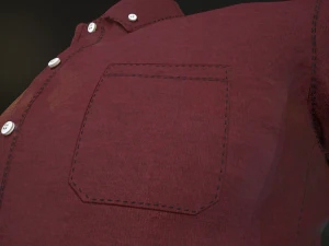 red shirt 3D Model