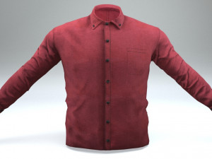 red shirt 3D Model