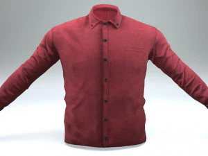 red shirt 3D Model