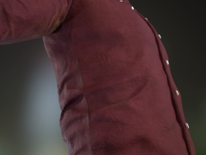 red shirt 3D Model