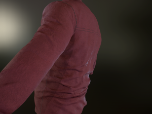 red shirt 3D Model