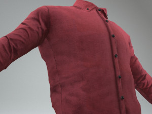 red shirt 3D Model