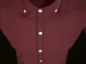 red shirt 3D Model