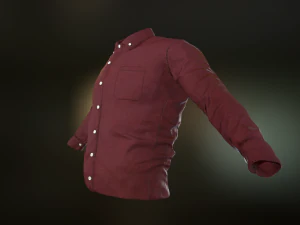 red shirt 3D Model