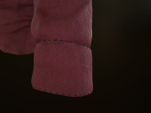 red shirt 3D Model