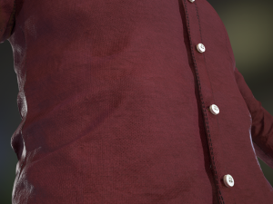 red shirt 3D Model