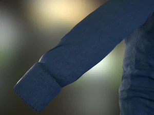 blue shirt 3D Model