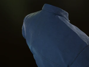 blue shirt 3D Model