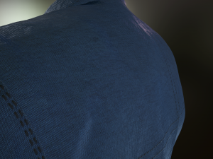 blue shirt 3D Model