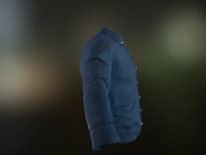 blue shirt 3D Model