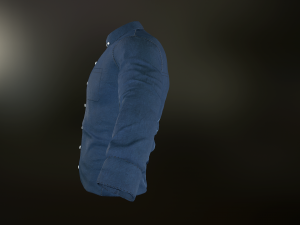 blue shirt 3D Model