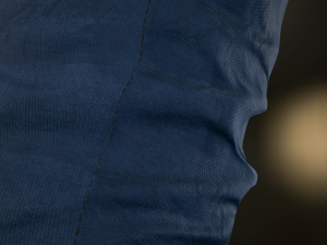 blue shirt 3D Model