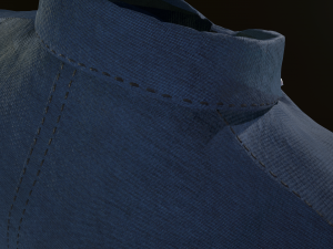 blue shirt 3D Model
