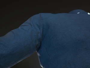 blue shirt 3D Model