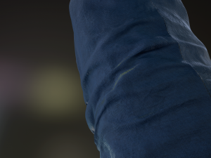 blue shirt 3D Model