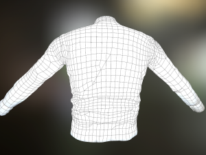 blue shirt 3D Model