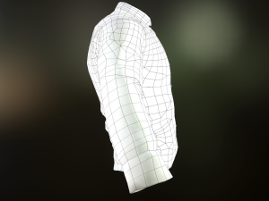 blue shirt 3D Model