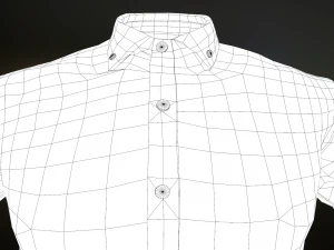 blue shirt 3D Model