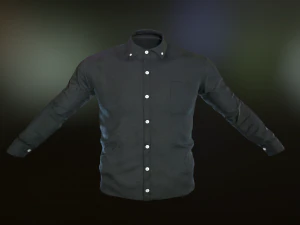 black shirt 3D Model