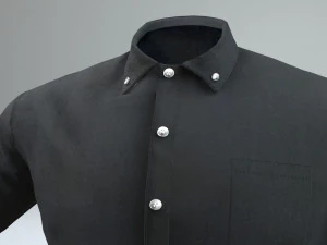 black shirt 3D Model