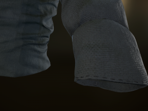 black shirt 3D Модель