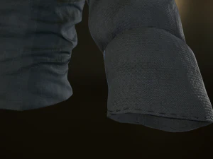 black shirt 3D Model