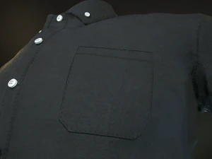 black shirt 3D Model