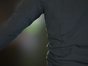 black shirt 3D Модель