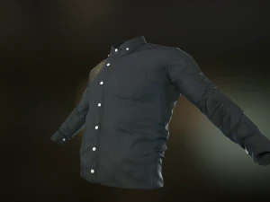 black shirt 3D Model