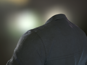 black shirt 3D Модель